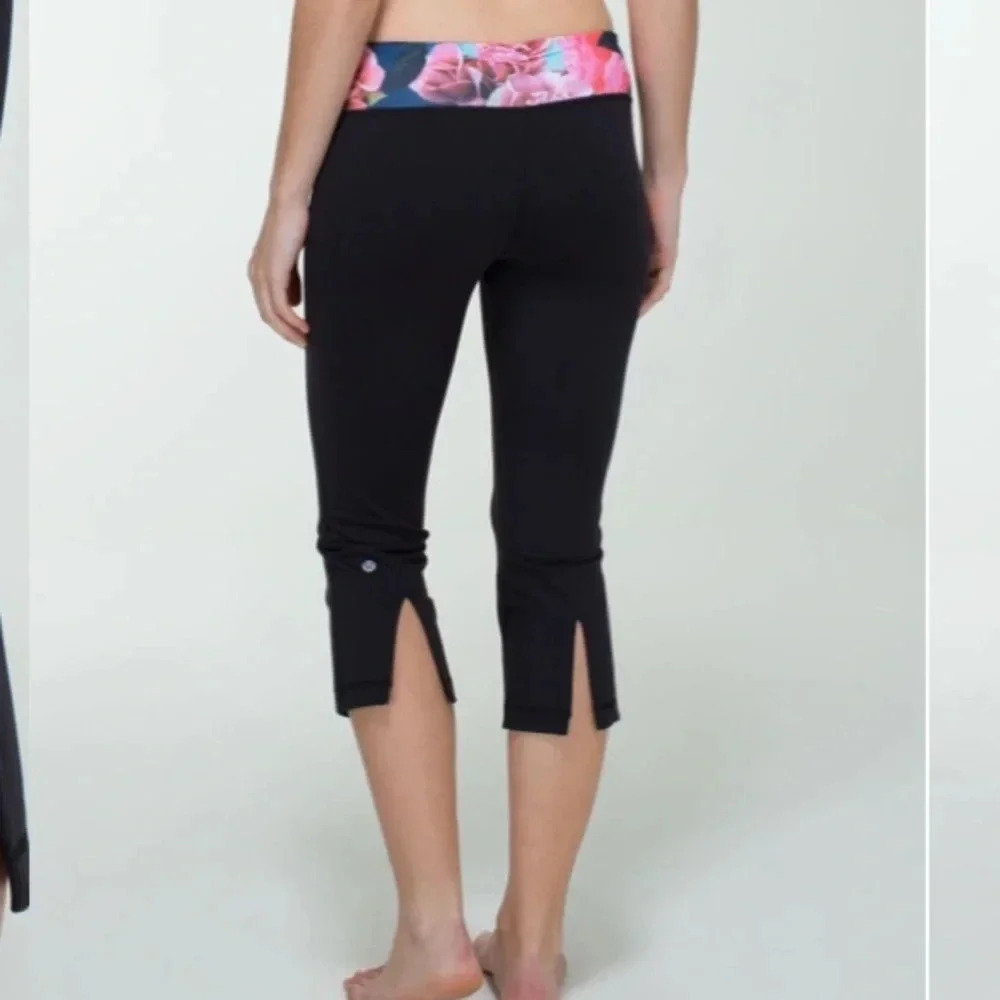 Lululemon gather and crow crop